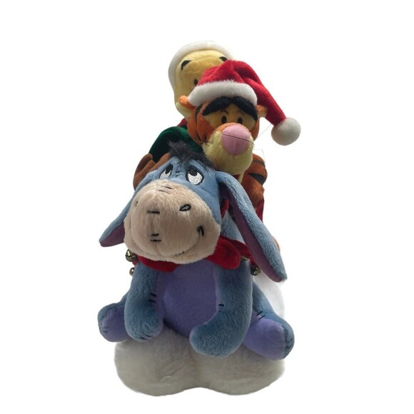 Gemmy Disney Winnie the Pooh, Tigger, & Eeyore Christmas Sleigh Music/Motion - Picture 9 of 16